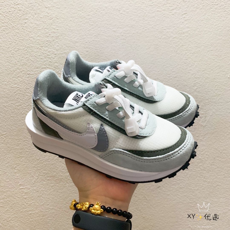 Nike Nike deconstructed double hook children_s sports shoes Huami dual hook retro leisure running shoes 22-35-301363a5